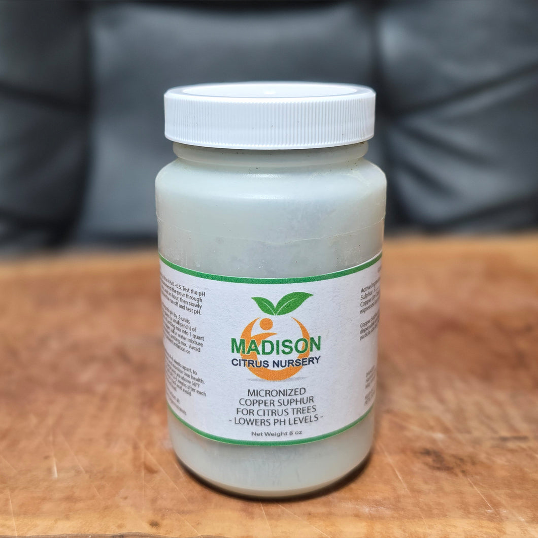 Micronized Copper Sulphur For Citrus Trees